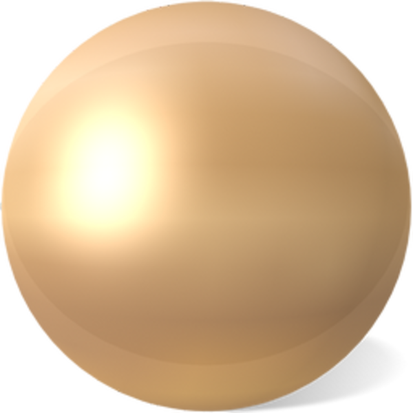 600 X 600 3 - Golden Pearl Png Clipart (600x600), Png Download