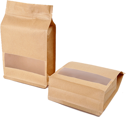 250g Coffee Packaging Plain Kraft Paper Aluminum Liner - Wood Clipart (600x600), Png Download