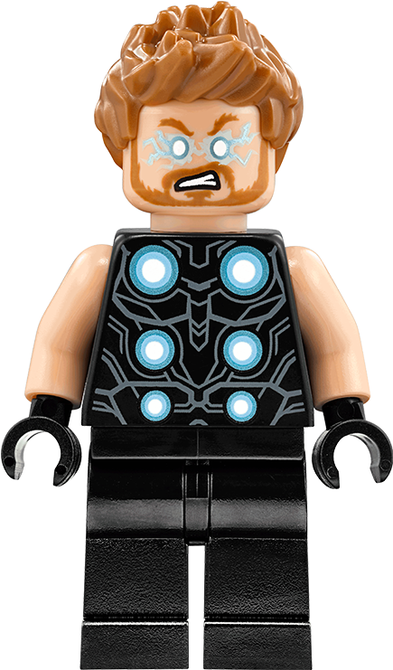 The Story About Thor From Lego® Marvel™ Super Heroes - Avengers Infinity War Lego Thor Clipart (768x1024), Png Download