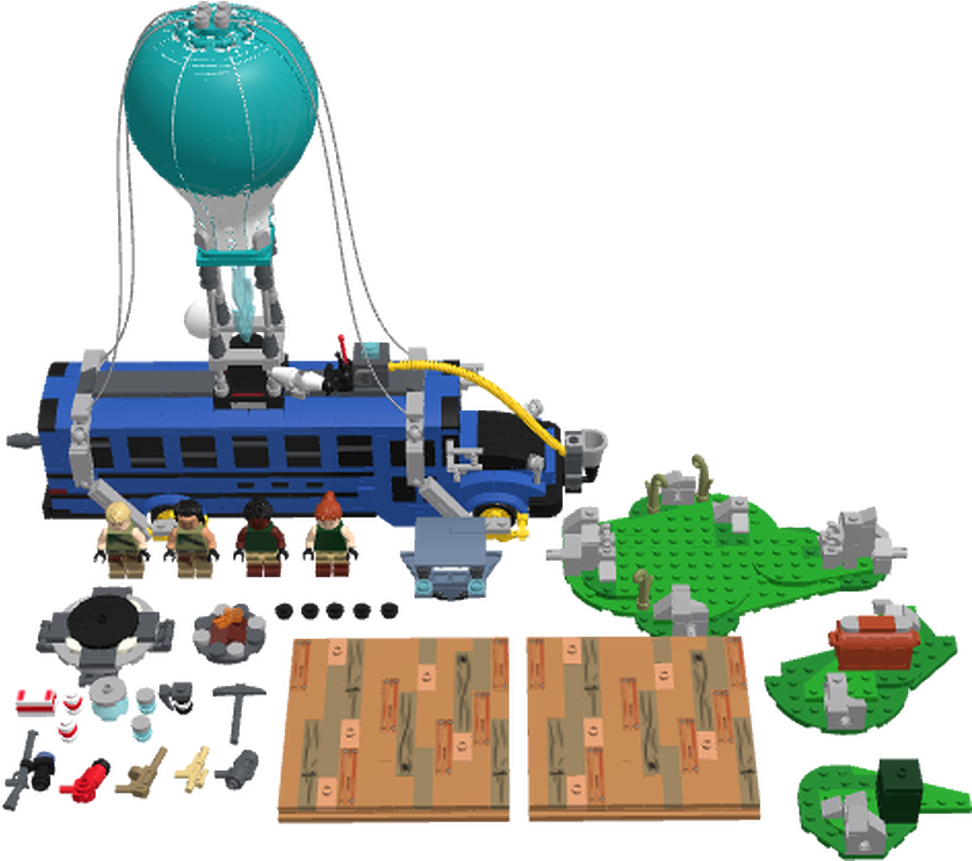 Lego Fortnite Sets Clipart (1440x900), Png Download