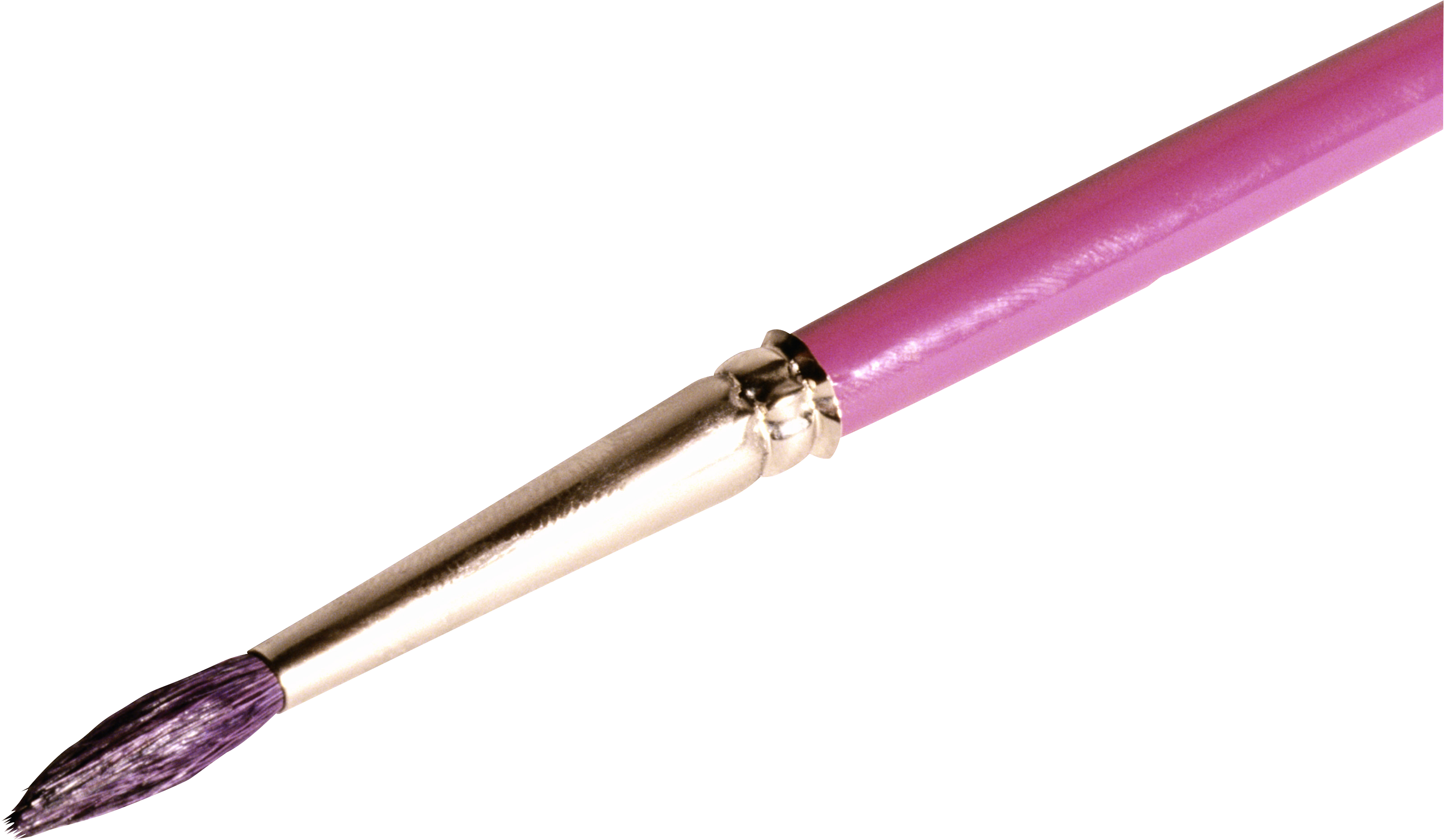 Paint Brush Png Image - Paintbrush With Paint Png Clipart (3195x1860), Png Download