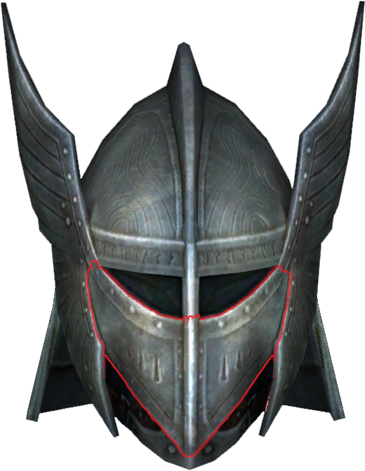 Skyrim Helmet Png - Missile Clipart (600x800), Png Download