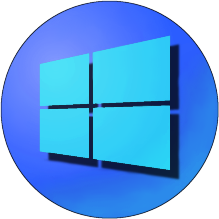 Windows 10 Logo Zurück Zum Inhaltsverzeichnis - Circle Clipart (1000x800), Png Download