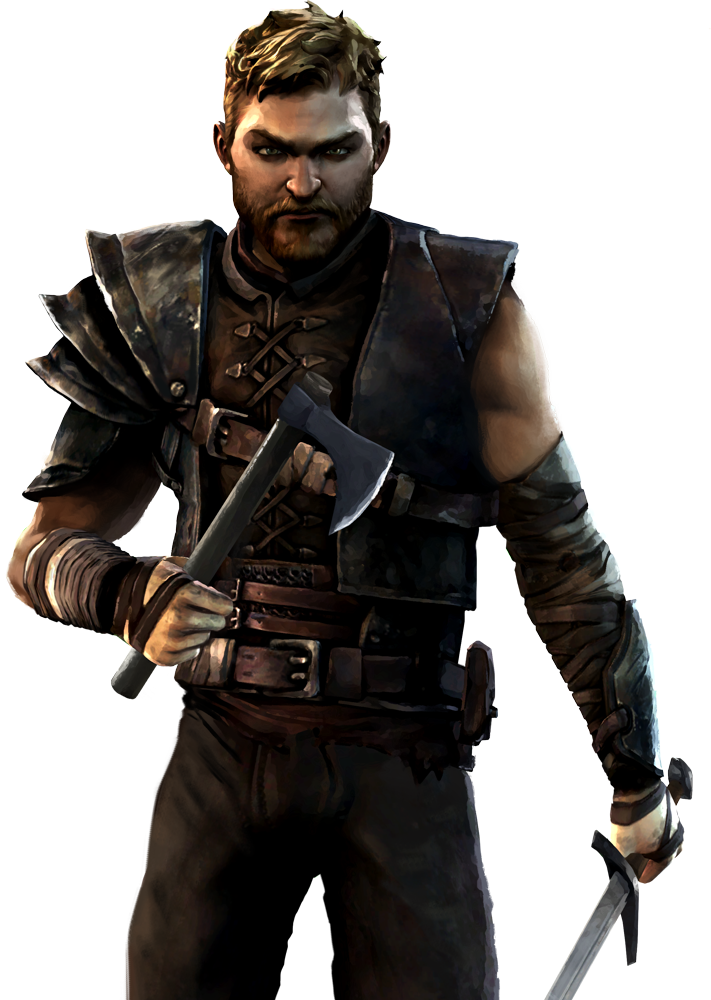 Asher Forrester, One Of The Main Characters Of A Nest - Game Of Thrones Telltale Png Clipart (711x1000), Png Download