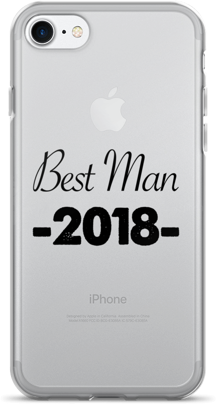 Bestman2018 Mockup Back Iphone-7 - Iphone Clipart (1000x1000), Png Download