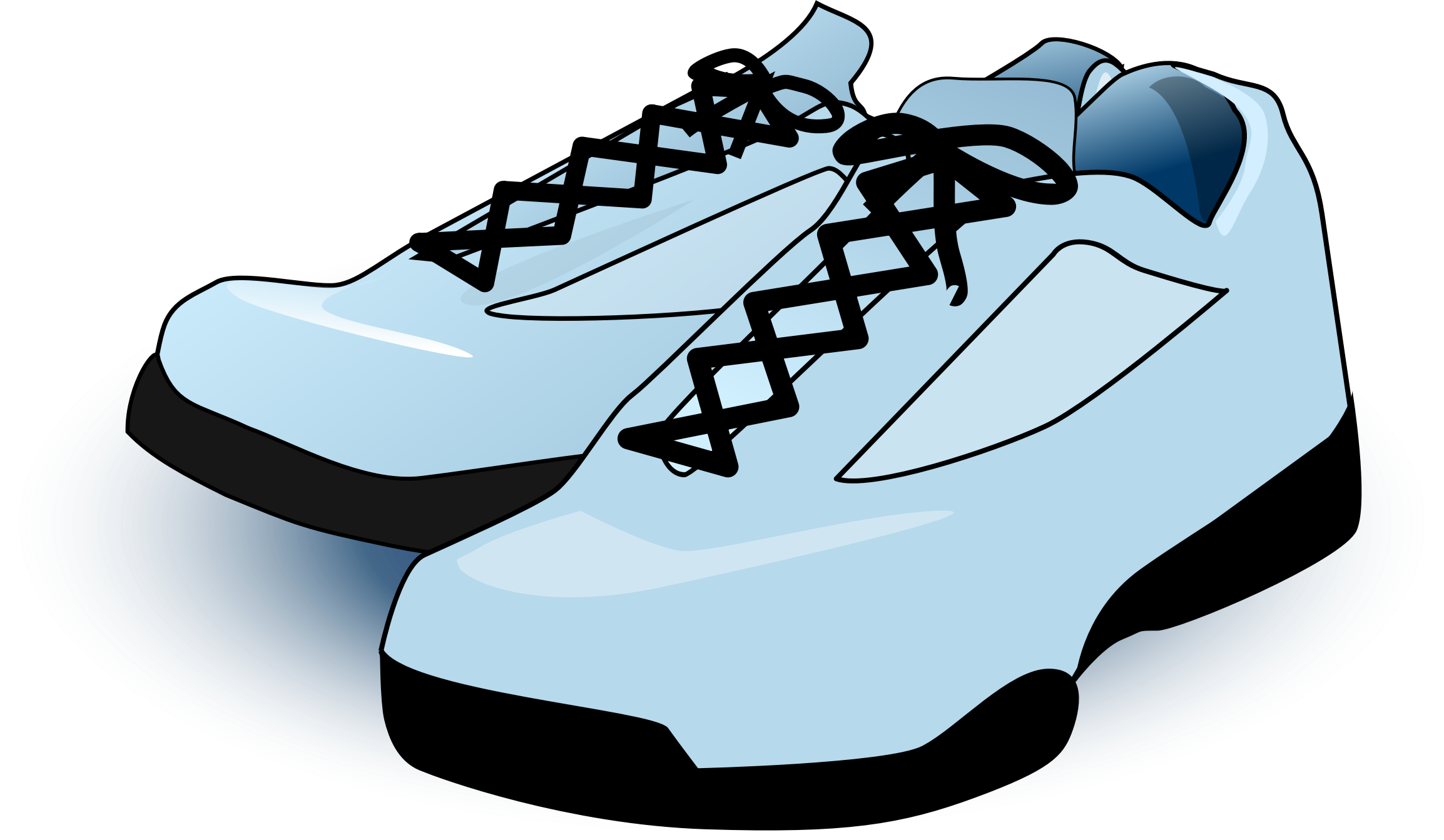 This Free Icons Png Design Of Tennis Shoes Clipart (2308x1343), Png Download