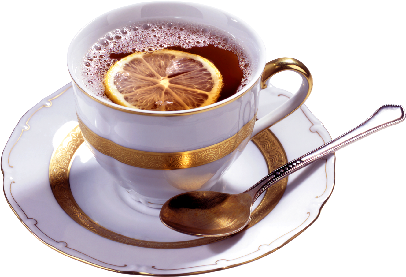 Lemon Tea In Cup Png - Чашка Чая Пнг Clipart (1417x945), Png Download