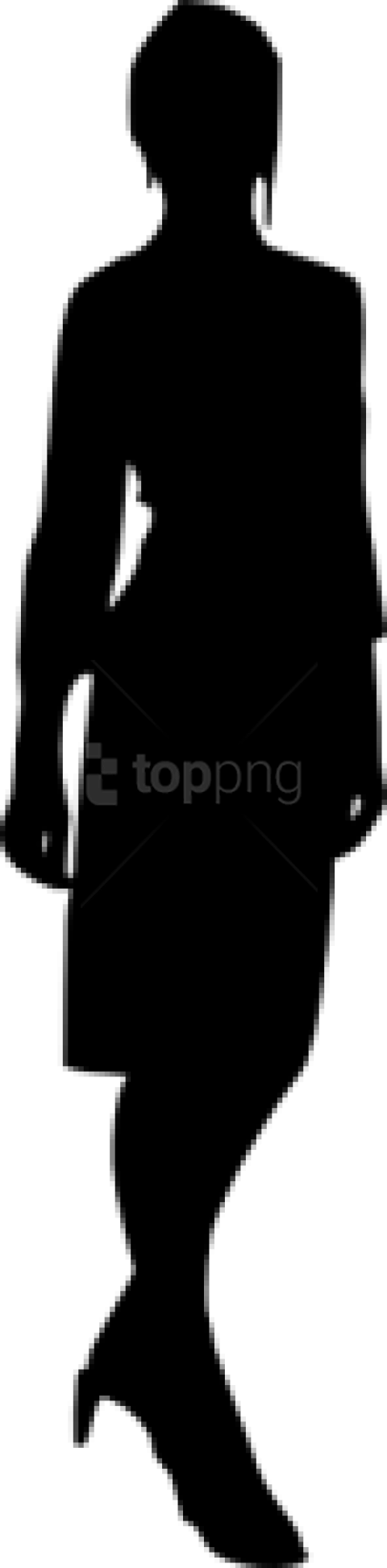 Free Png Woman Silhouette Png - Illustration Clipart (480x1946), Png Download