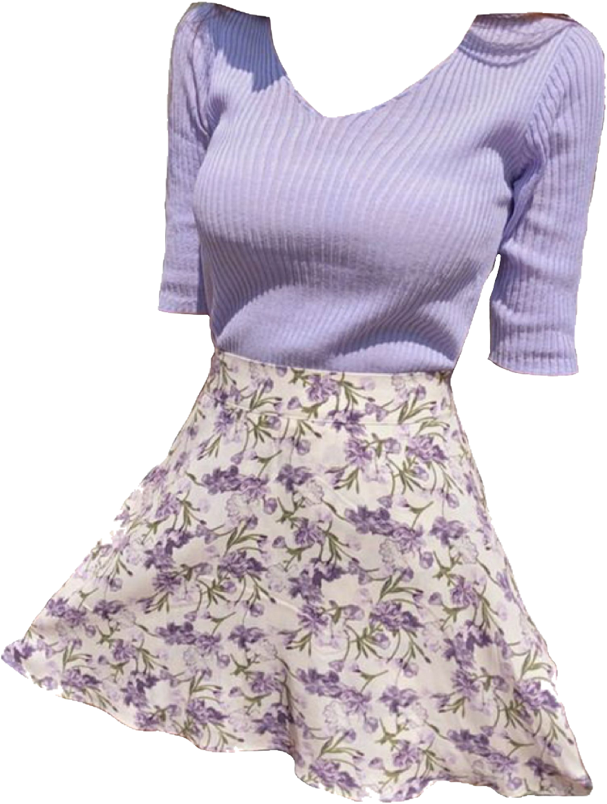 #lavender #moodboard #moodboards #png #filler #purple - Purple Aesthetic Clothes Png Clipart (1024x1196), Png Download