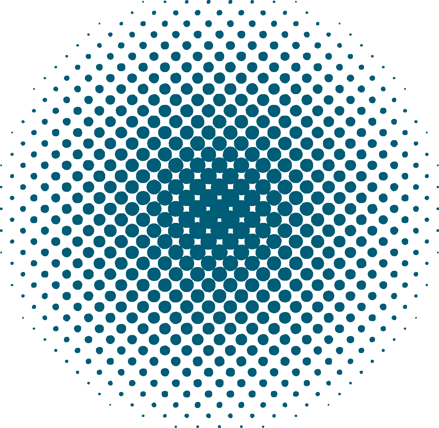 Free Download Radial Dot Gradient Cmf Inspiration Trendwatch - Transparent Pop Art Dots Clipart (1510x1473), Png Download