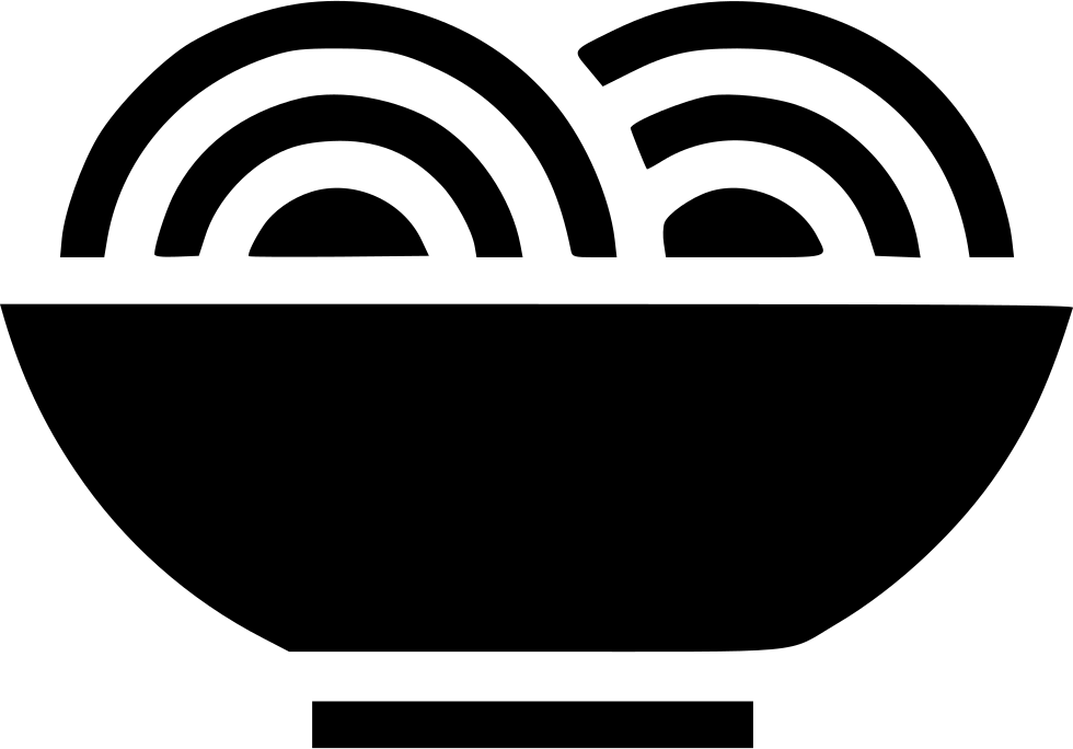 Jpg Freeuse Stock Bowl Eat Chinese Food Svg Png Icon - Circle Clipart (980x684), Png Download