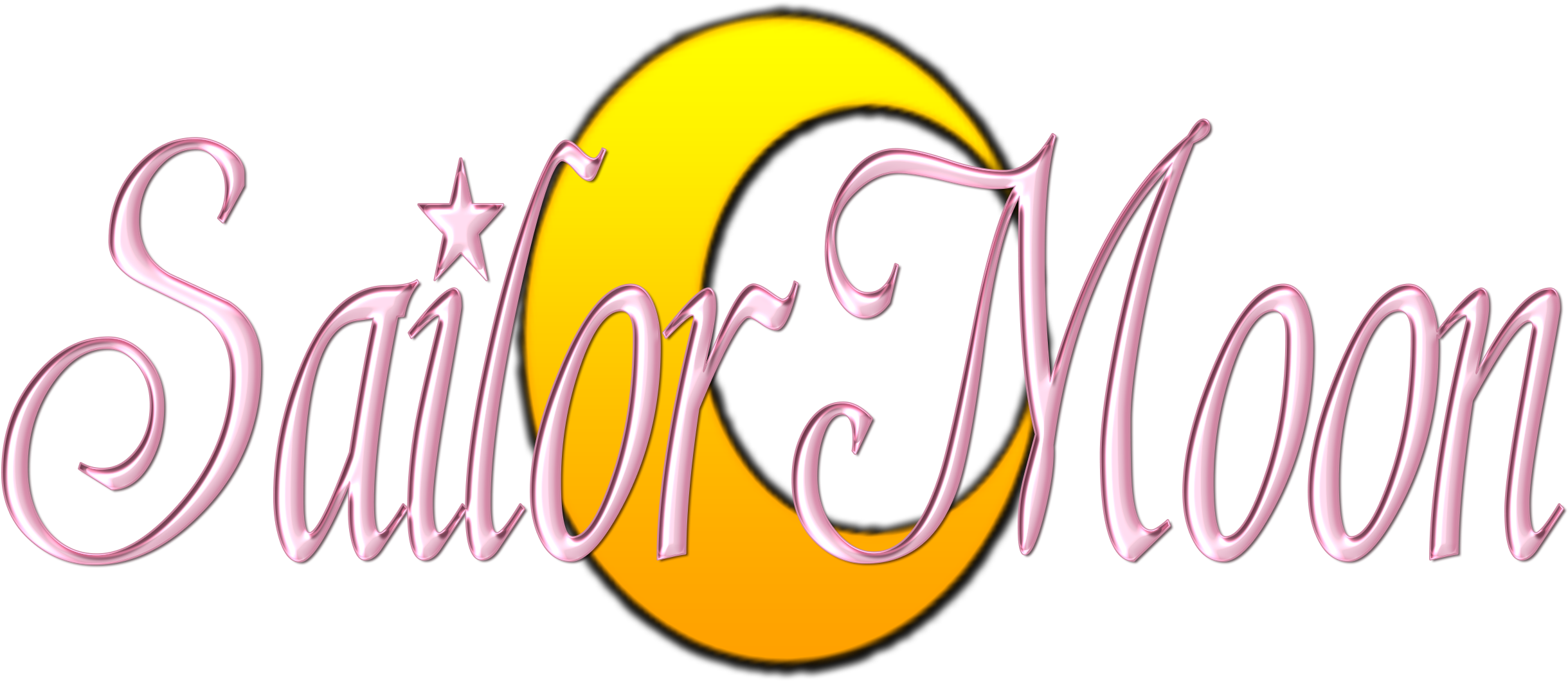 Sailor Moon Clipart Symbol - Sailor Moon Name Png Transparent Png (2500x1149), Png Download