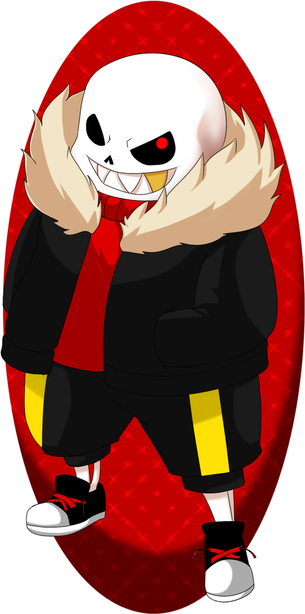 Underfell Sans , Png Download - Underfell Sans Clipart (612x1231), Png Download