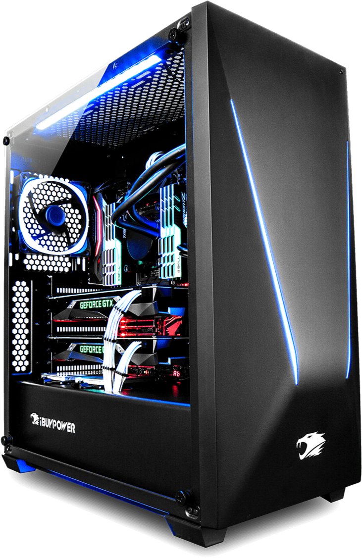 Paladin Z350 Gaming Pc W Intel I9 9900k Or A Copy Clipart Large Size Png Image Pikpng