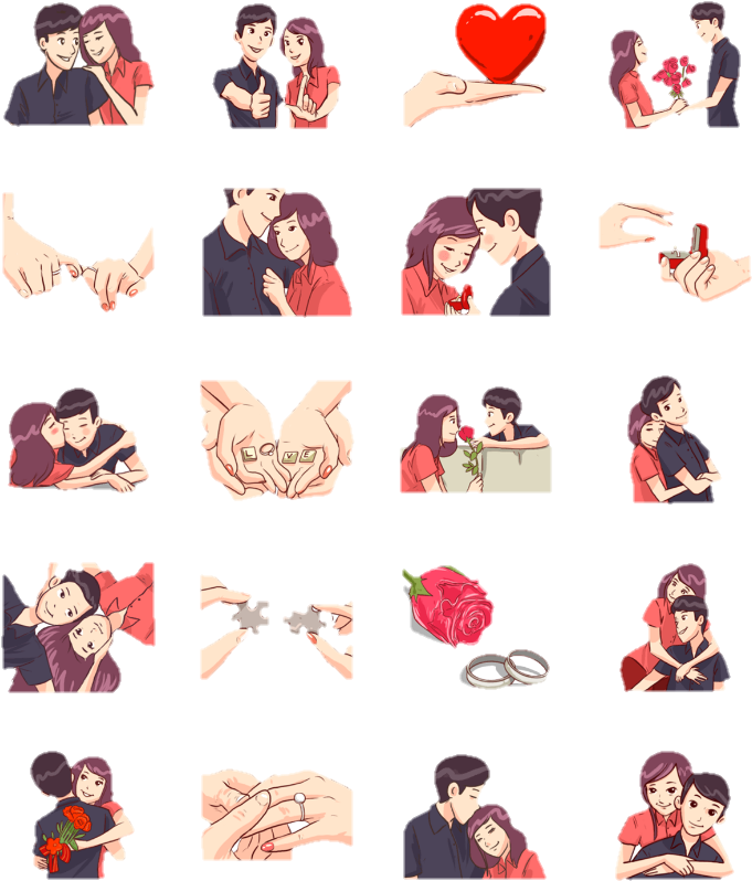 Sticker Png - Png Stickers For Whatsapp Clipart (790x846), Png Download
