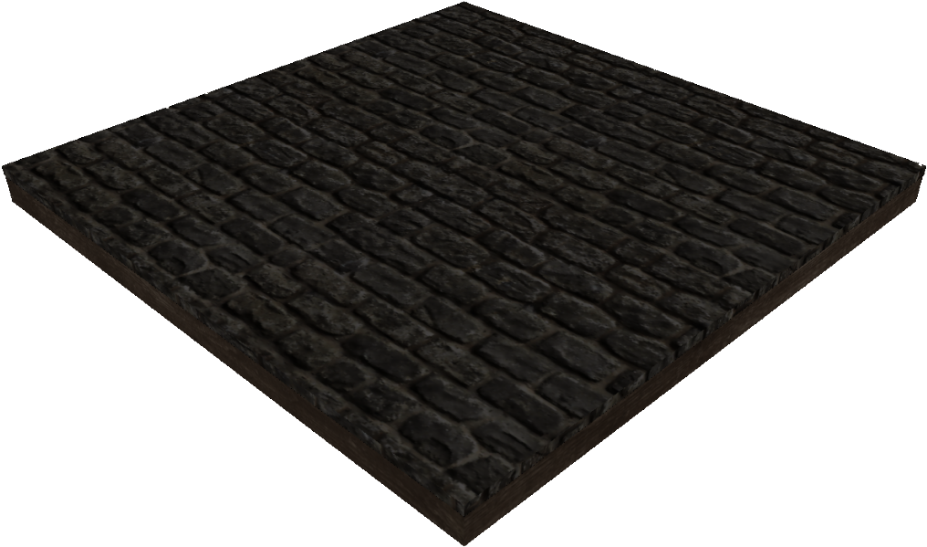 Brick Floor Png - Stone Floor Png Clipart (1023x611), Png Download