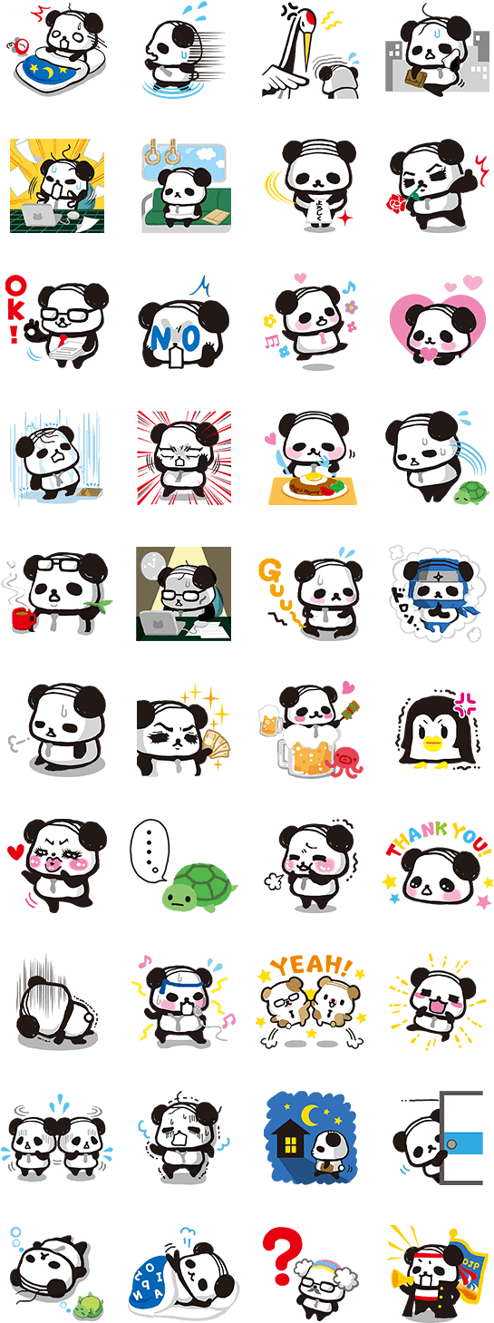 Stickers スタンプ おじ ぱん Clipart Large Size Png Image Pikpng