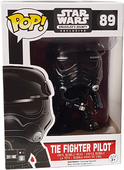 Tie Fighter Pilot Smugglers Bounty Exclusive Pop Vinyl - Star Wars Tie Fighter Pilot Pop Clipart (600x600), Png Download