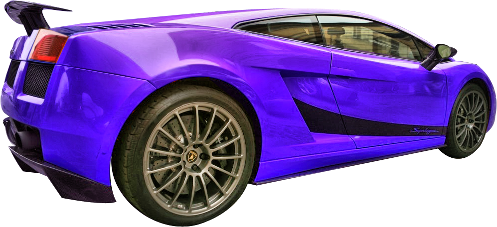 Share This Image - Purple Lamborghini Png Clipart (997x456), Png Download