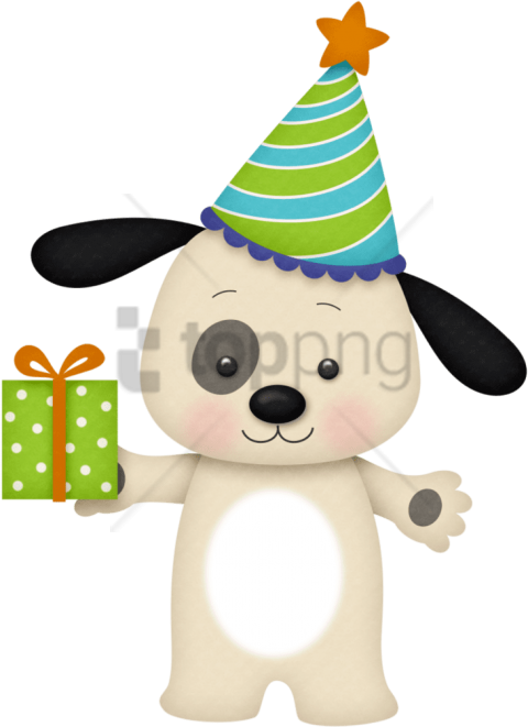 Free Png Birthday Puppy Png Image With Transparent - Clip Art Puppy Birthday (480x661), Png Download
