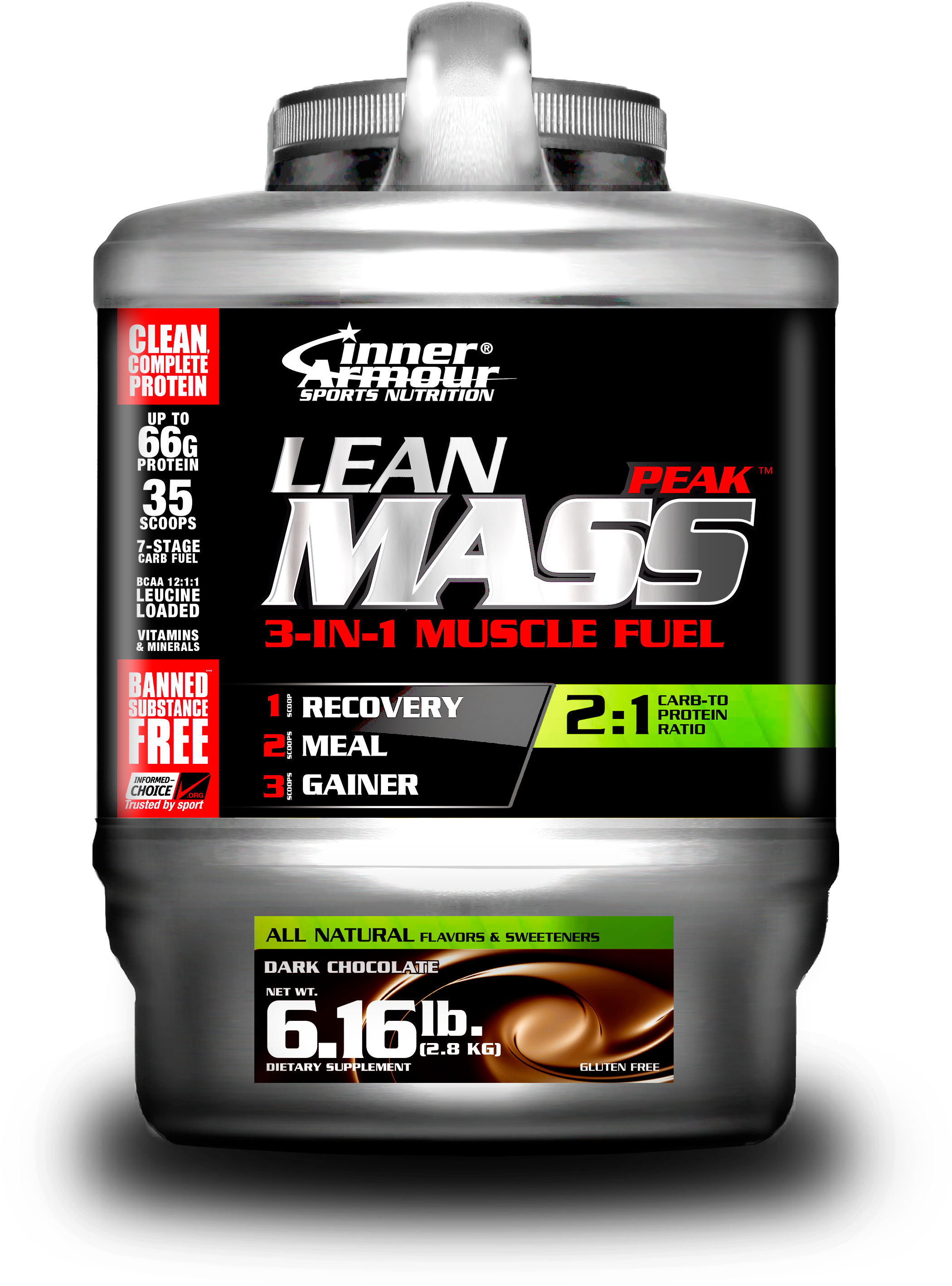 Lean Mass Peak - Inner Armour Lean Mass Clipart (2812x3947), Png Download