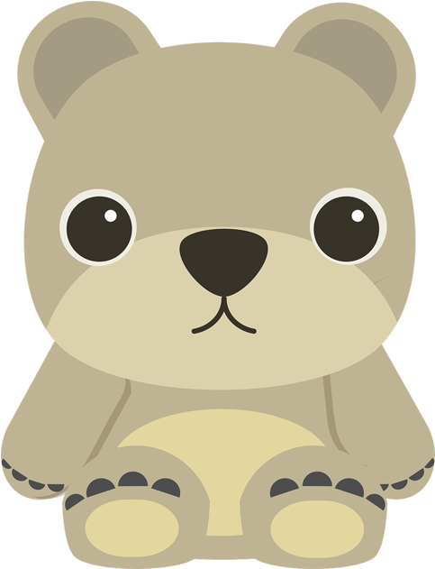 Com/png/brown Bear Png - Bear Clipart (1000x824), Png Download