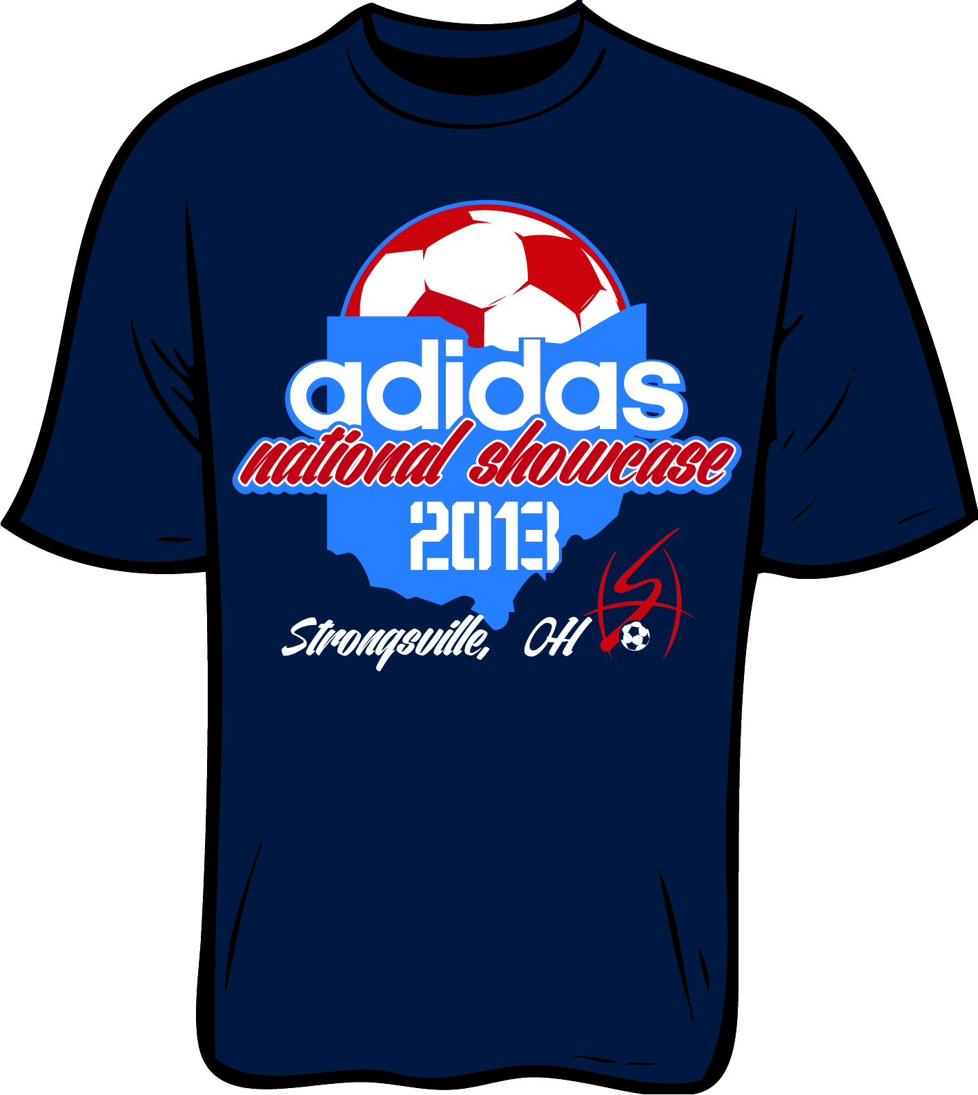 Adidas T Shirts Png - Adidas T Shirts Designs Clipart (1417x1587), Png Download