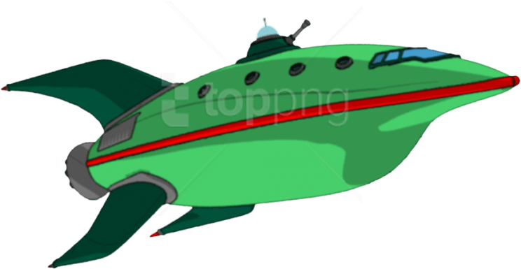 Free Png Download Futurama Ship Clipart Png Photo Png - Futurama Ship Transparent Png (850x638), Png Download