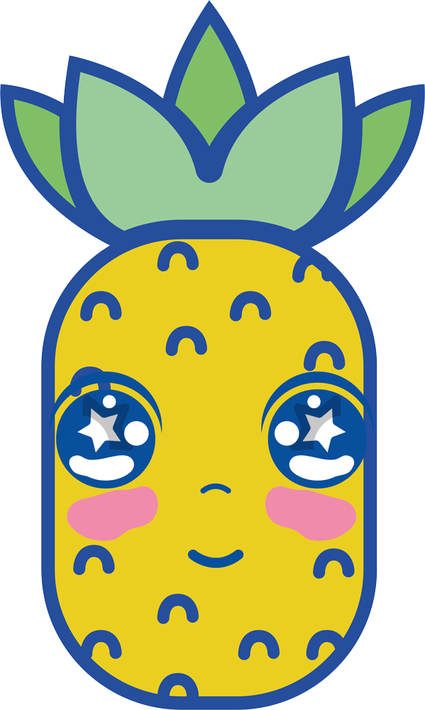 Clasica Piña Kawaii Png - Dibujos Kawaii Para Dibujar Clipart (599x1000), Png Download