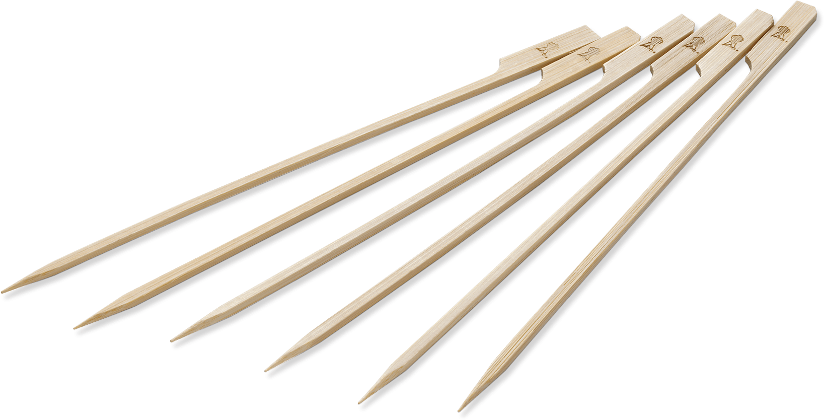 Weber 6608 25-pack Original Bamboo Skewers , Png - Putter Clipart ...