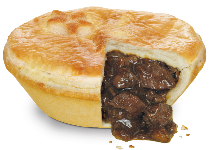 Curry Pie - Steak And Kidney Pie Png Clipart (724x509), Png Download