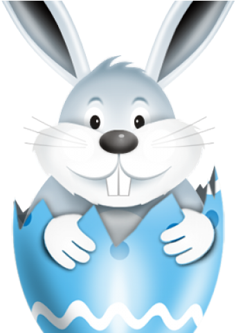 Easter Bunny Png Transparent Images - Easter Icons Clipart (640x480), Png Download