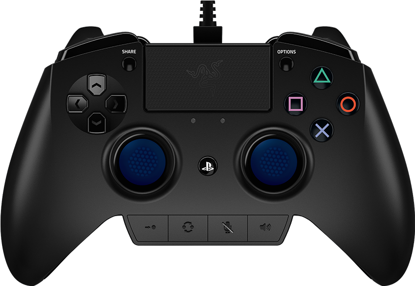 Joy Ps4 Png - Ps4 Pro Gaming Controller Clipart (1040x585), Png Download