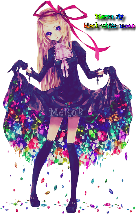 Anime Pngs Tumblr - Cute Anime Clipart (486x750), Png Download