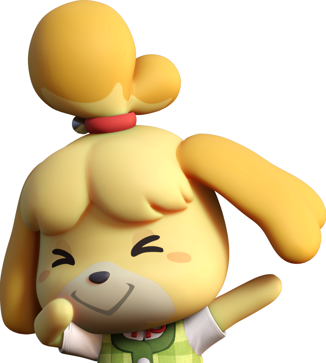 Codaanim Hi Heres A Nicer Version For Discord Emotes - Isabelle Dabbing Clipart (1078x1200), Png Download