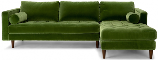Cushion Sofa - Sofa Mobel Furniture Clipart (640x480), Png Download
