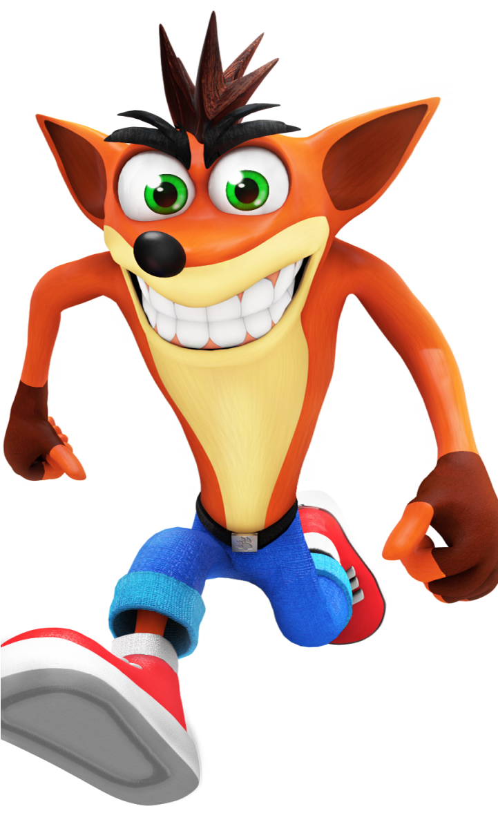 Video Game / Crash Bandicoot Mobile Wallpaper - Crash Bandicoot Render Clipart (720x1280), Png Download