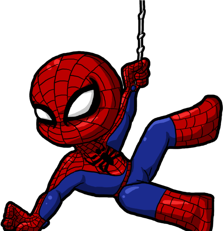 Download Spiderman Clip Art - Spiderman Cartoon - Png Download (867x768), Png Download