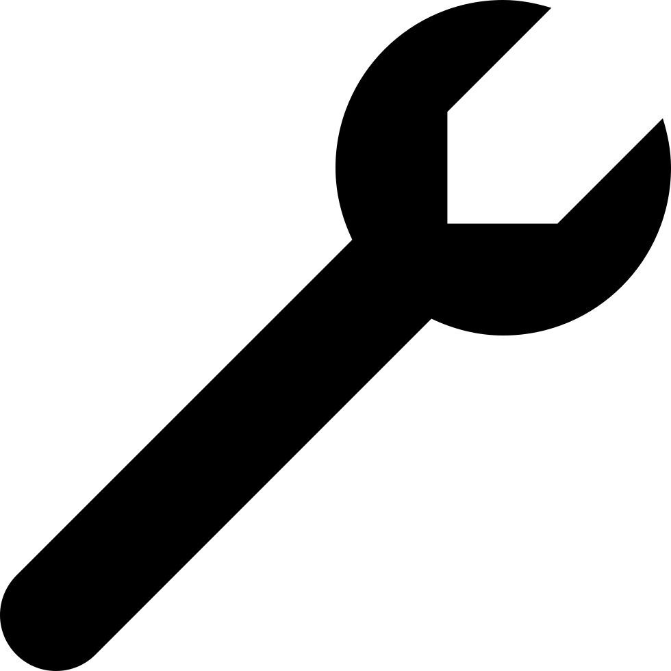 Png File - Vector Wrench Icon Png Clipart (980x980), Png Download