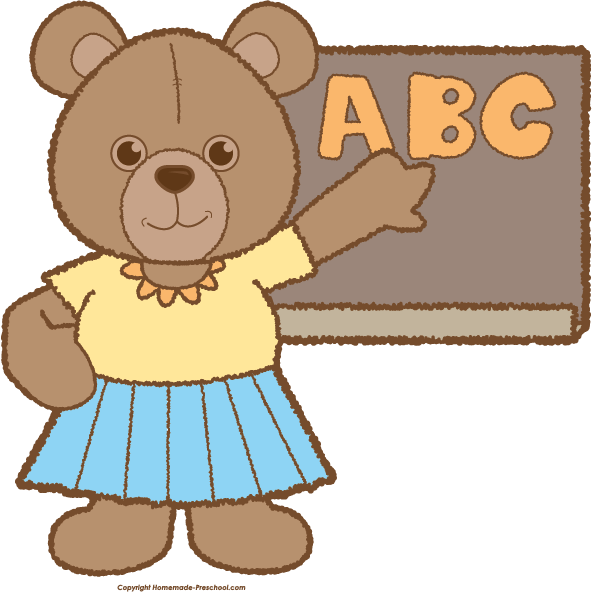 Clip Art Transparent Download Teach Clipart Teaching - Animal Teacher Images Cartoon - Png Download (592x592), Png Download