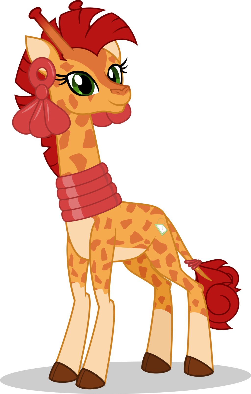 Ear Clipart Giraffe - Mlp Giraffe - Png Download (1024x1610), Png Download