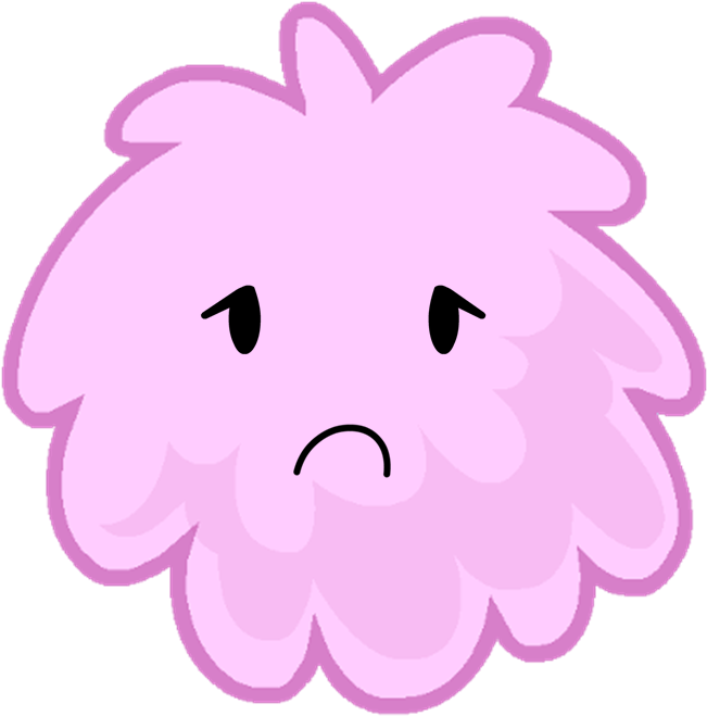Sad Face - Bfdi Puffball Clipart (759x750), Png Download