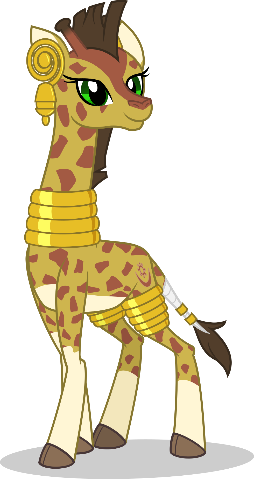 Giraffe Clipart Difference - Mlp Giraffe - Png Download (980x1847), Png Download