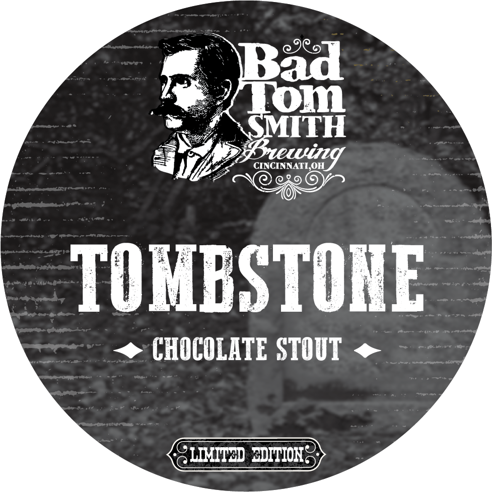 Tombstone Chocolate Stout - Label Clipart (1126x1126), Png Download