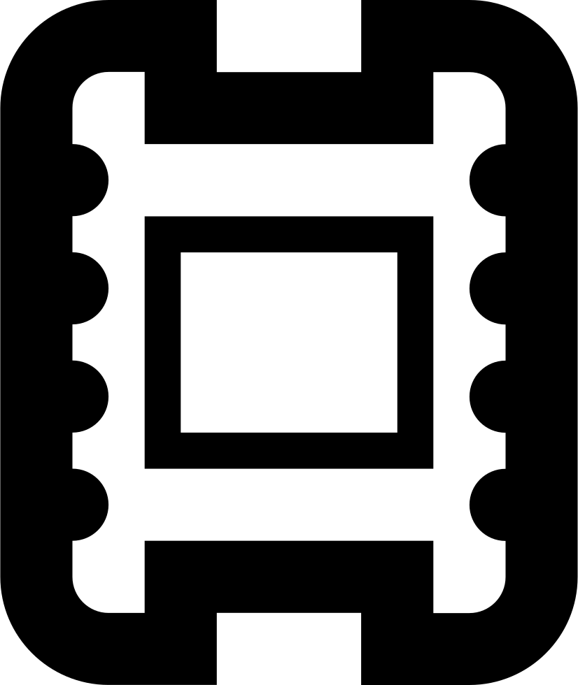 Film Strip Comments - Circle Clipart (826x980), Png Download