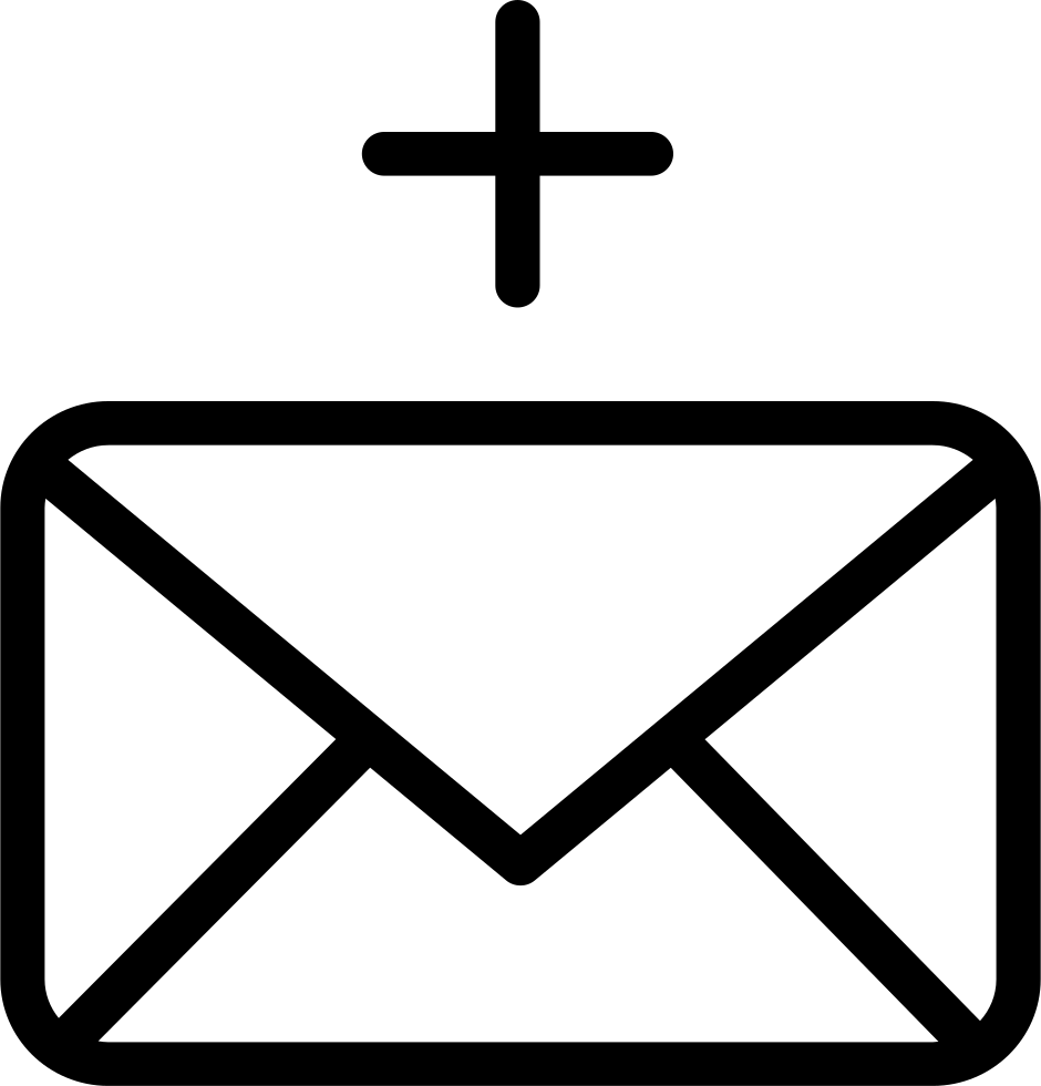 940 X 980 2 - Email Outline Icon Png Clipart (940x980), Png Download
