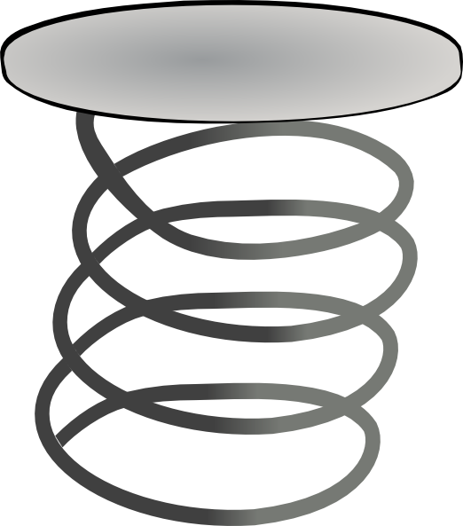 522 X 593 4 - Free Metal Spring Clipart - Png Download (522x593), Png Download