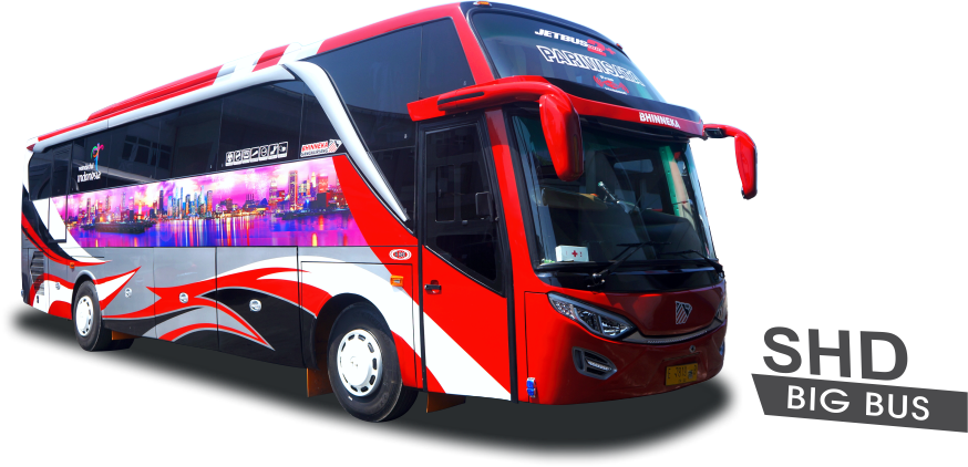 Bus Shd Png - Bus Bhinneka Shd Clipart (874x422), Png Download