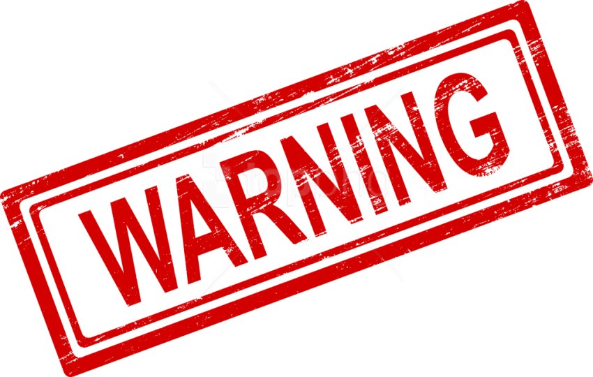 Free Png Warning Stamp Png - Goodbye Png Clipart (850x540), Png Download