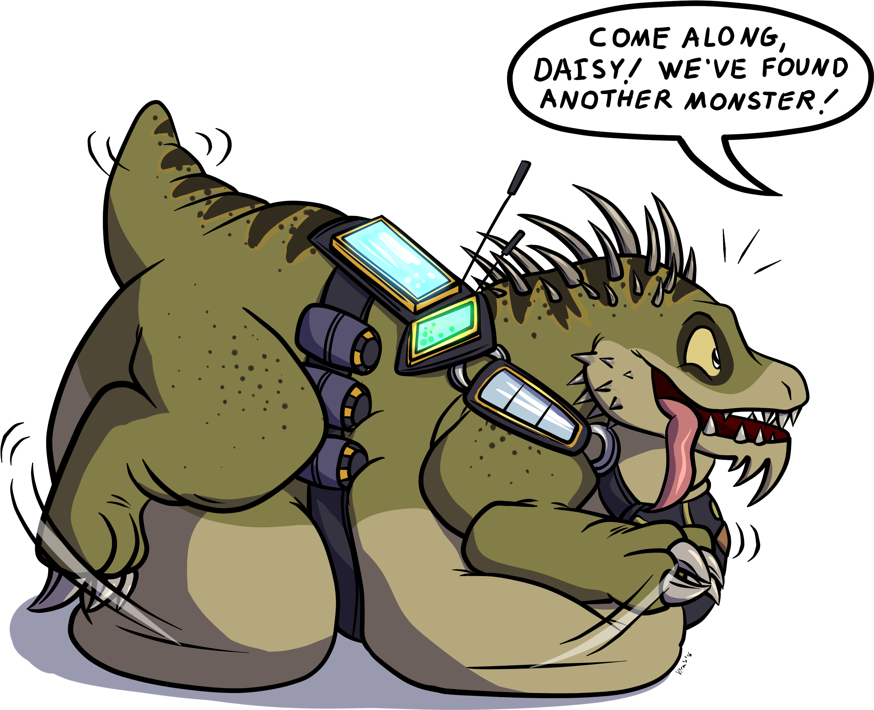 Daisy - Cartoon Clipart (3223x2602), Png Download